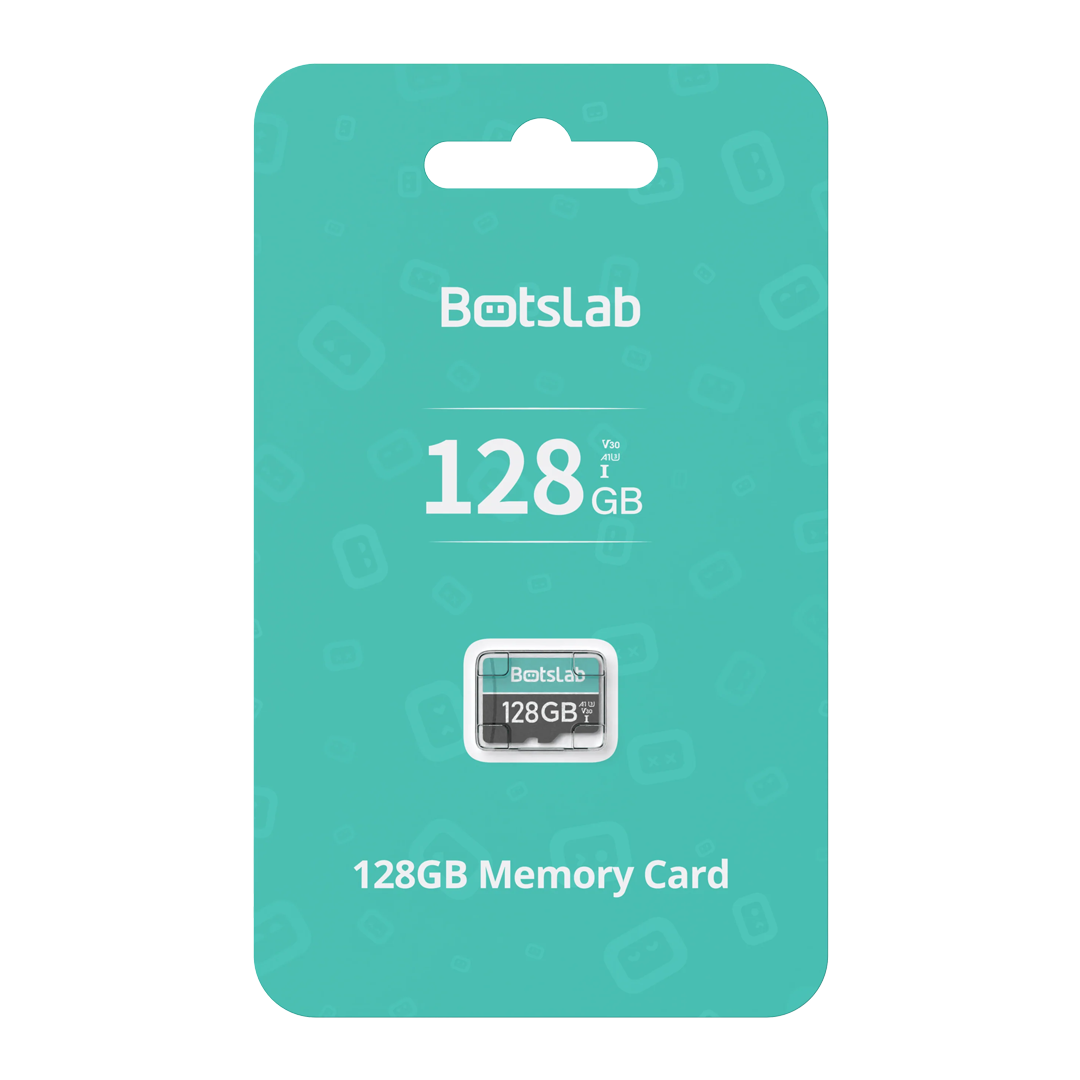 Botslab 128GB Micro SD card in retail packaging