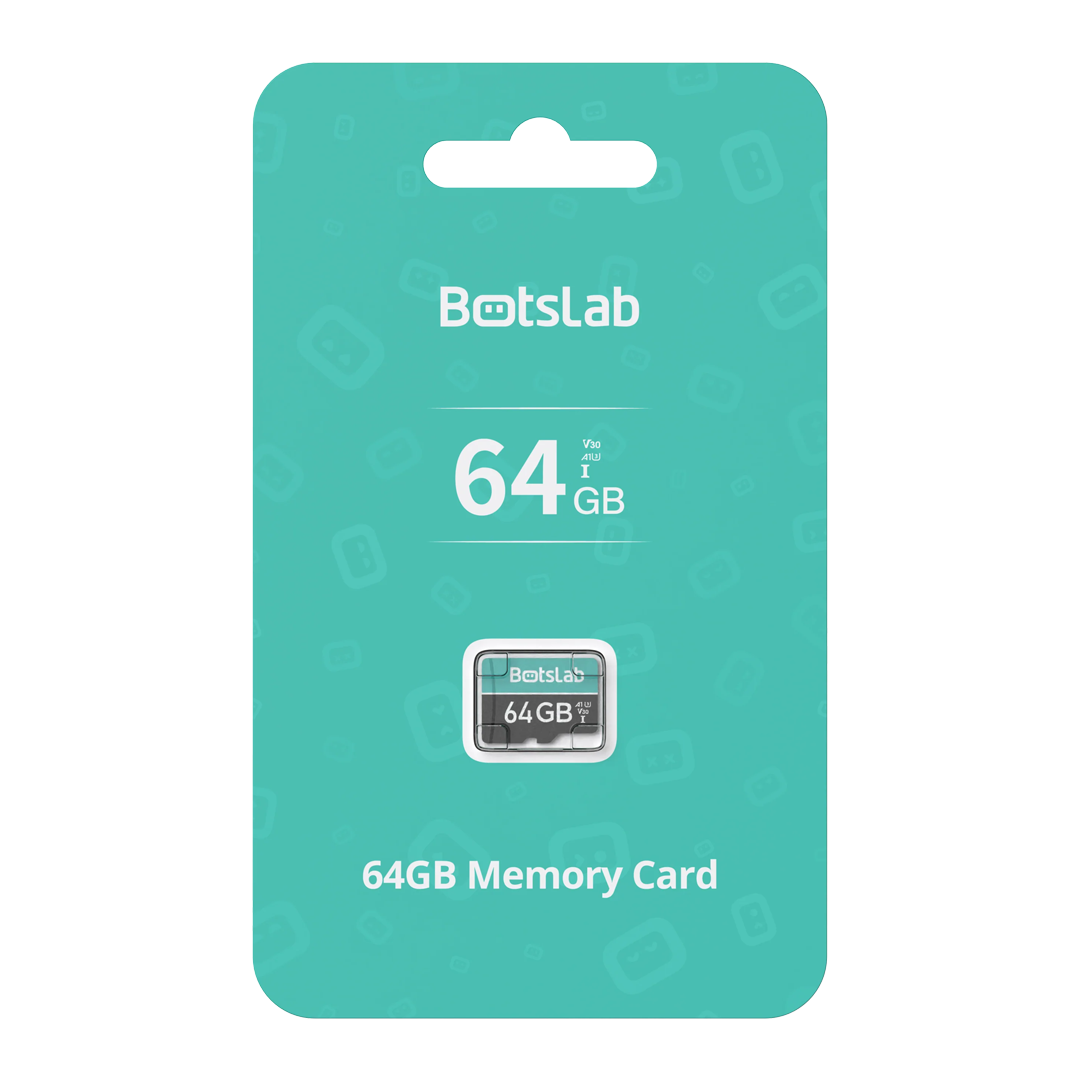 Botslab 64GB Micro SD card in retail packaging